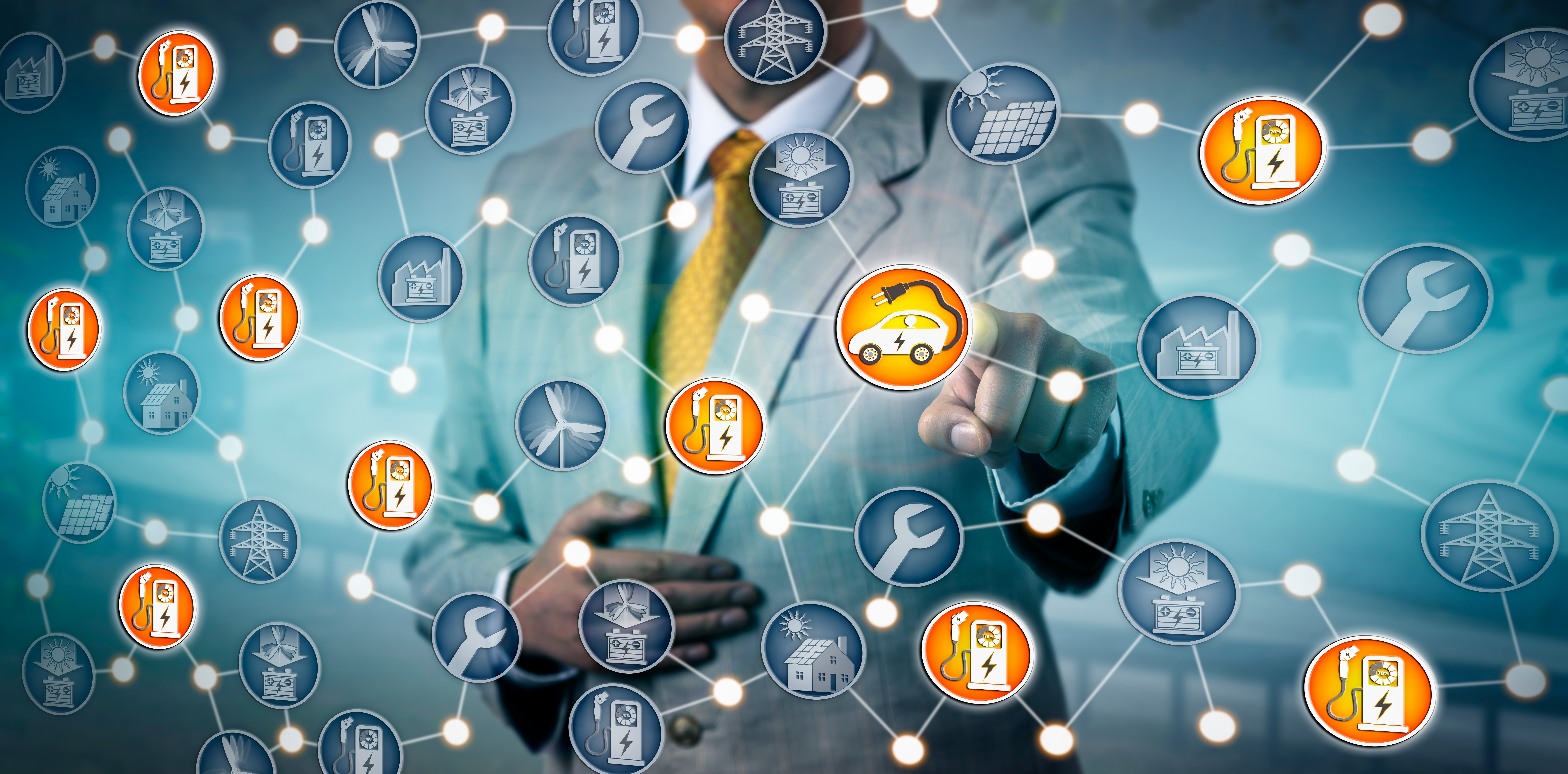 Energy network management - interconnected asset monitoring